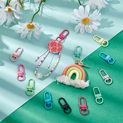 150Pcs Zinc Alloy Swivel Clasps FIND-NB0006-11-1
