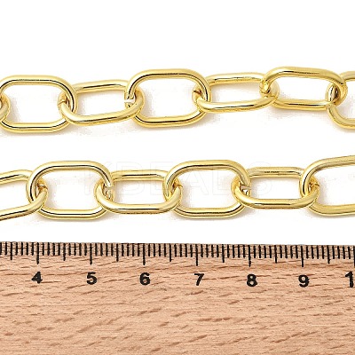 Brass Cable Chain Necklaces for Women NJEW-B157-09G-1