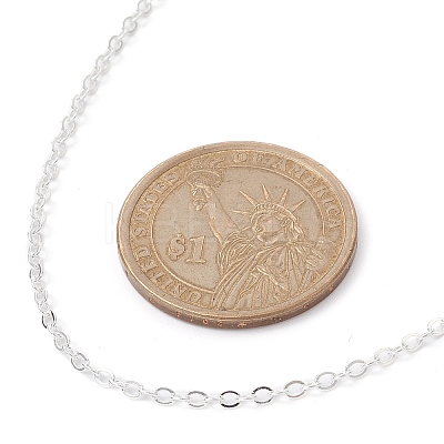 Brass Cable Chain Necklaces NJEW-JN04511-02-1