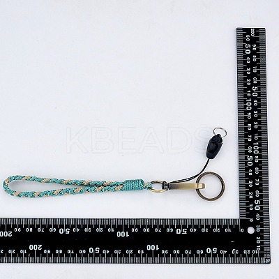 Boho Macrame Wristlet Keychain Keying KEYC-SW00004-04-1