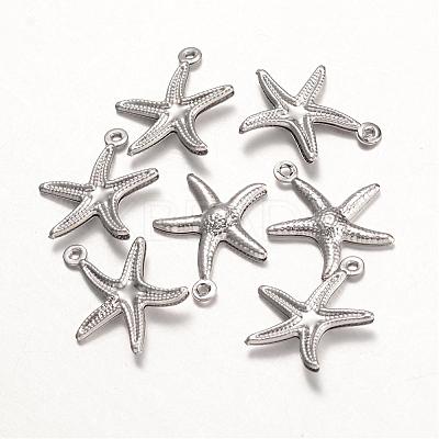 Tarnish Resistant 316 Surgical Stainless Steel Pendants STAS-K096-11P-1
