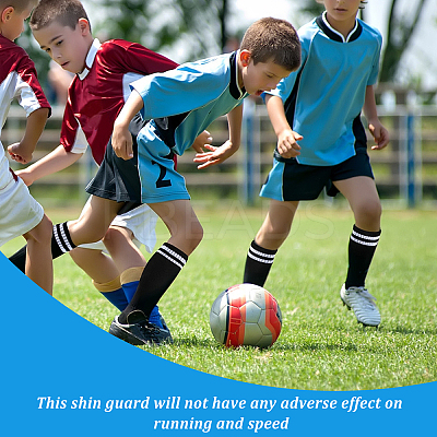 3Sets 3 Colors Plastic Shin Guard AJEW-AR0001-48-1