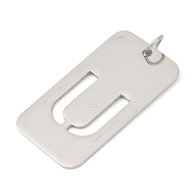 304 Stainless Steel Pendants STAS-M115-01P-U-1