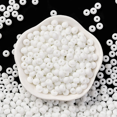 Baking Paint Glass Seed Beads SEED-C003-02K-1
