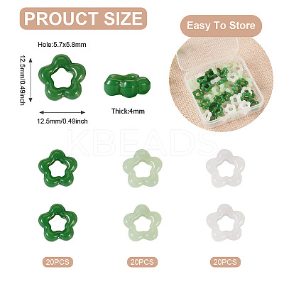 60Pcs 3 Colors Glass Imitation Jade Button Pendants GGLA-TA0002-08-1