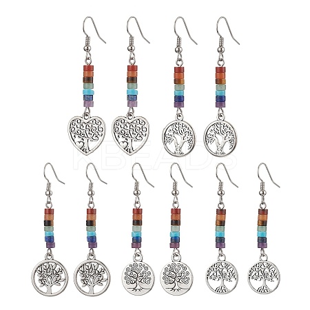 Alloy Dangle Earring EJEW-JE05975-1