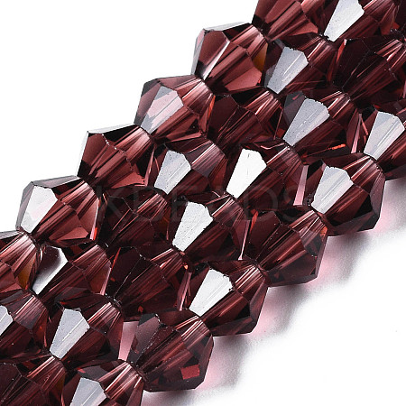 Imitation Austrian Crystal 5301 Bicone Beads GLAA-S026-6mm-05-01-1