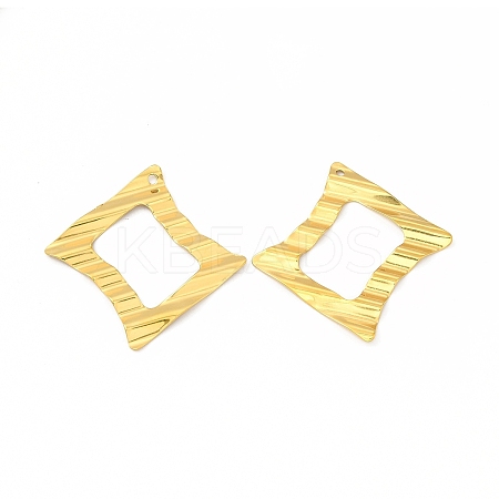 Ion Plating(IP) 304 Stainless Steel Pendants STAS-F290-22G-1