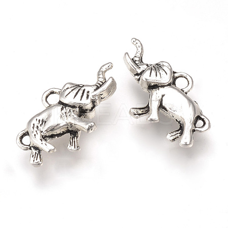 Tibetan Style Alloy Pendants X-TIBEP-T002-37AS-RS-1
