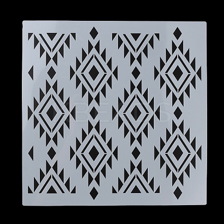 Mandala Theme PET Hollow Out Drawing Painting Stencils DIY-WH0419-27C-1