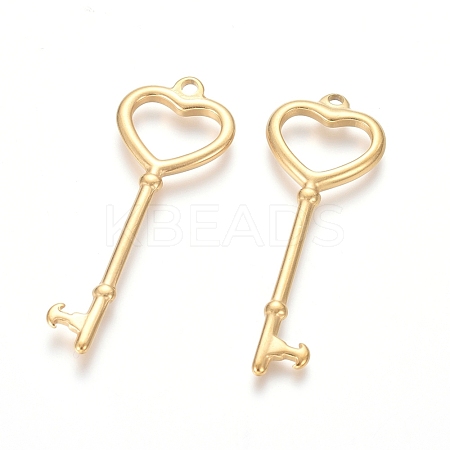 304 Stainless Steel Big Pendants STAS-G172-92G-1