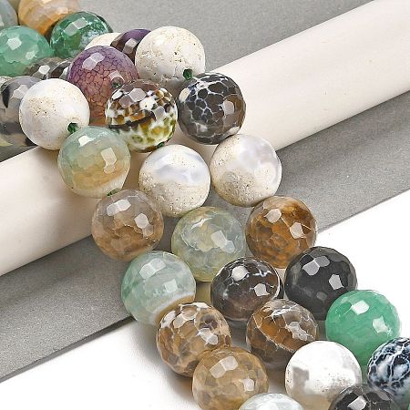 Natural Agate Beads Strands G-L595-A01-01D-1