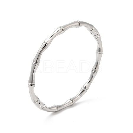 Non-Tarnish 304 Stainless Steel Openable Bangles EJEW-H588-02P-1