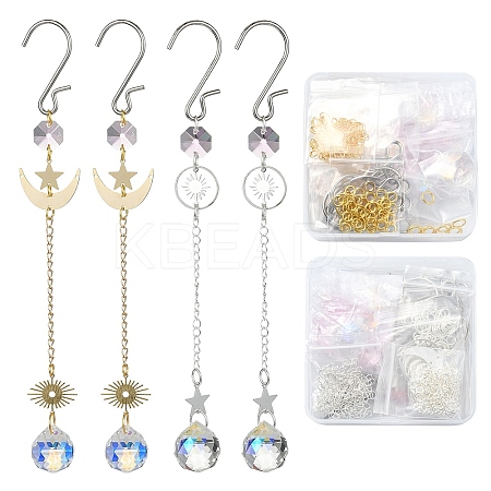 DIY Glass Suncatchers Making Kits DIY-YW0008-94-1