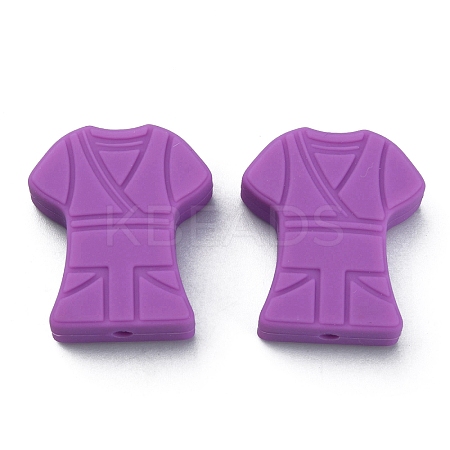 Food Grade Eco-Friendly Silicone Beads LS-FIND-WH0125-19C-1