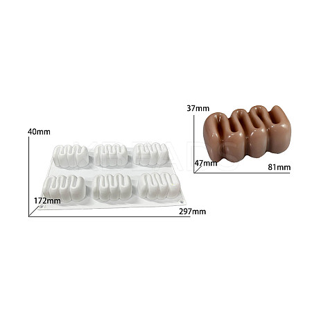 DIY Silicone Display Molds LS-SIMO-P008-06-1