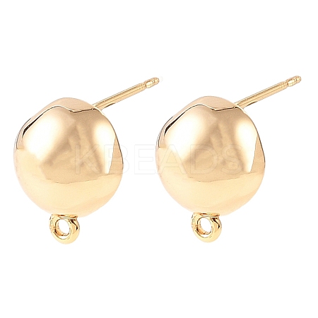 SHEGRACE Brass Stud Earring Findings XGRQ64085-867G-1