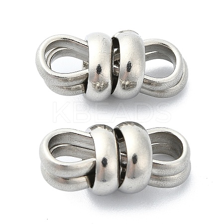 Non-Tarnish 304 Stainless Steel Connector Charms STAS-Z066-07P-1