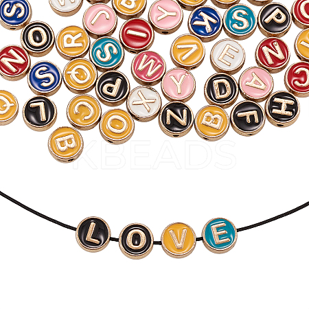 Alloy Enamel Beads ENAM-CJ0001-22-1