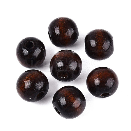 Natural Wood European Beads TB25MMY-20mm-01-1