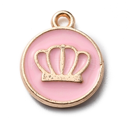 Alloy Enamel Charms ENAM-CJC0011-80B-1