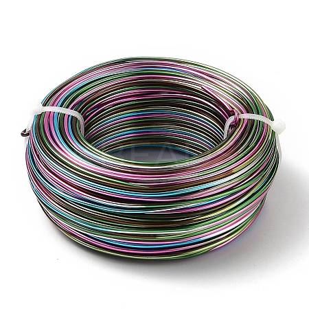 5 Segment Colors Round Aluminum Craft Wire AW-E002-2mm-B04-1
