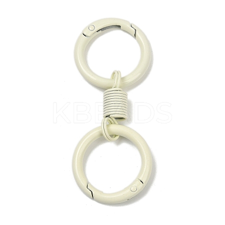 Alloy Spring Gate Clasps PALLOY-Q009-01B-1