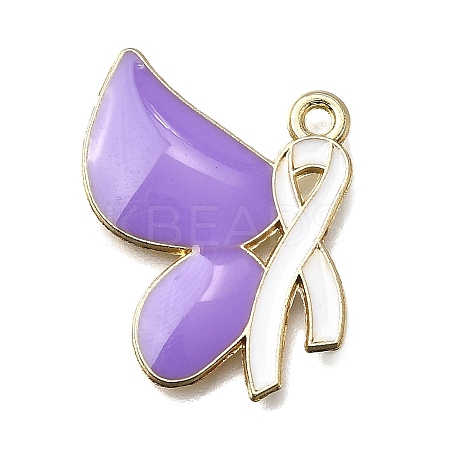 Alloy Enamel Pendants FIND-Z094-01G-01B-1