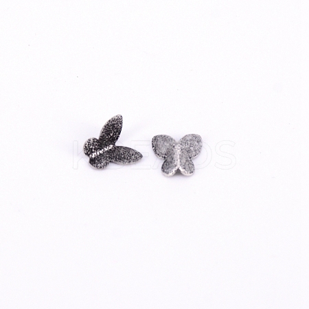 Textured Alloy Cabochons MRMJ-WH0060-53AS-1