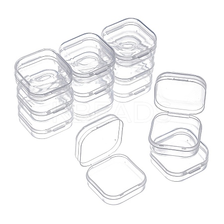 Square Plastic Bead Storage Containers CON-FS0001-10-1