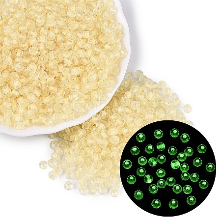 FGB Grade A Transparent Glass Seed Beads SEED-Q040-03A-10-1