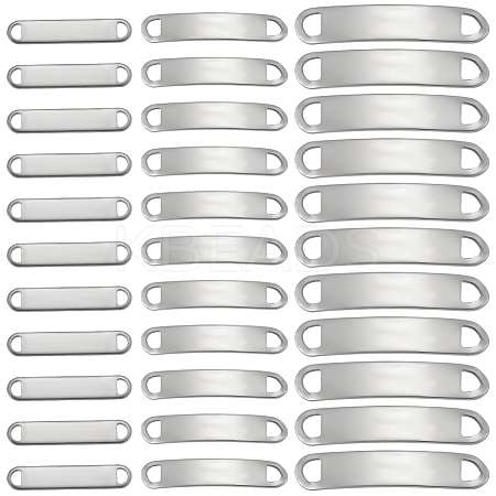 60Pcs 3 Styles 201 Stainless Steel Links/Connectors STAS-BBC0007-44-1