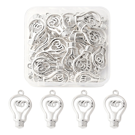 30Pcs Tibetan Style Zinc Alloy Pendants TIBEP-FS0001-37-1