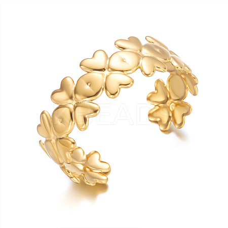 304 Stainless Steel Cuff Bangles WG1CF9F-02-1