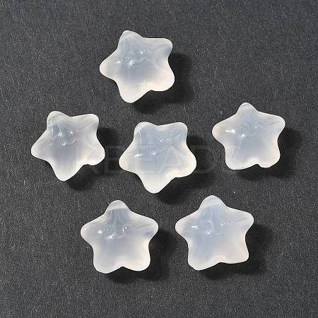 Natural White Chalcedony Beads G-P577-02-1