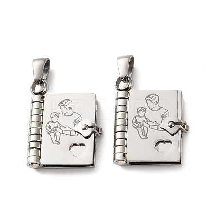 304 Stainless Steel Pendants SA-CBA694E-01P-07-1