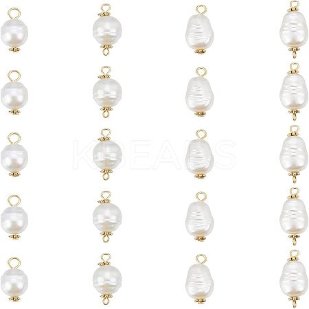 80Pcs 4 Style Acrylic Links & Pendants FIND-FH0003-09-1