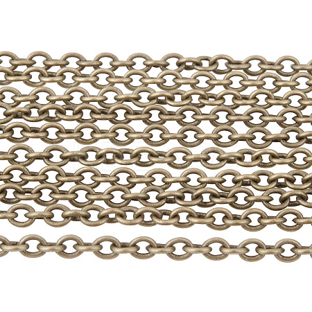 5M Soldered Brass Cable Chains CHC-PH0001-05AB-FF-1