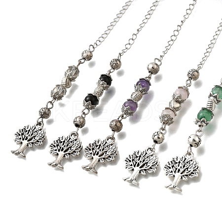 Alloy Tree Dowsing Pendulums G-M447-01ASP-1