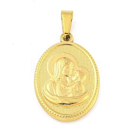 Ion Plating(IP) 304 Stainless Steel Pendants STAS-B071-02A-20G-1
