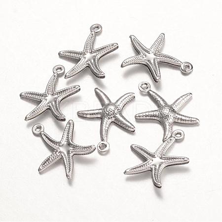 Tarnish Resistant 316 Surgical Stainless Steel Pendants STAS-K096-11P-1