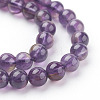 Natural Amethyst Beads Strands G-G099-4mm-1-3