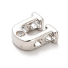 Rack Plating Brass Cubic Zirconia Beads KK-L210-008P-U-2