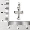 Brass Micro Pave Cubic Zirconia Pendants KK-U056-32P-3