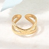 304 Stainless Steel Cuff Open Rings SA-CBAD22F-01G-D-3