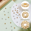 120Pcs 2 Colors Rack Plating Alloy Beads FIND-GO0001-96-5