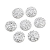 Resin Imitation Druzy Quartz Cabochons RESI-E013-03F-10MM-1-1