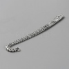 Tibetan Style Alloy Bookmark Findings with Holes FIND-WH0260-01G-AS-2