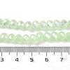 Baking Electroplate Glass Beads Strands DGLA-A039-J6MM-B17-4