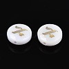 Natural Freshwater Shell Beads BSHE-ZX007-03D-2